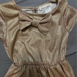 Dreamgirl Gold Kids Formal Dress